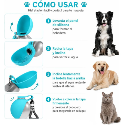 AquaBall | Bebedero Portátil para Mascotas