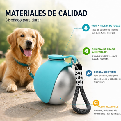 AquaBall | Bebedero Portátil para Mascotas
